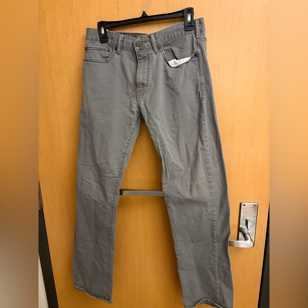Dockers Gray Straight Jeans Modern Fit